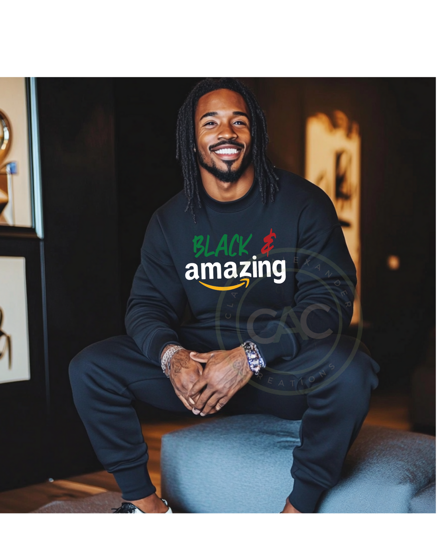 Black & Amazing Empowerment Graphic Apparel