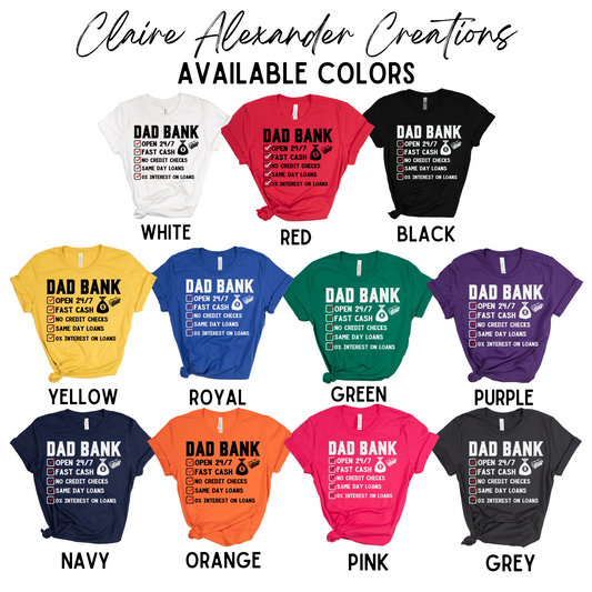 Dad Bank: Always Open for Business