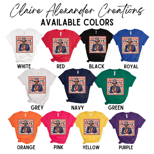 Play the Game - 4th of July Tee.