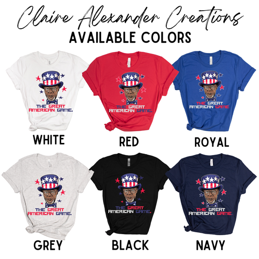 Great American Game - 4th of July Tee.