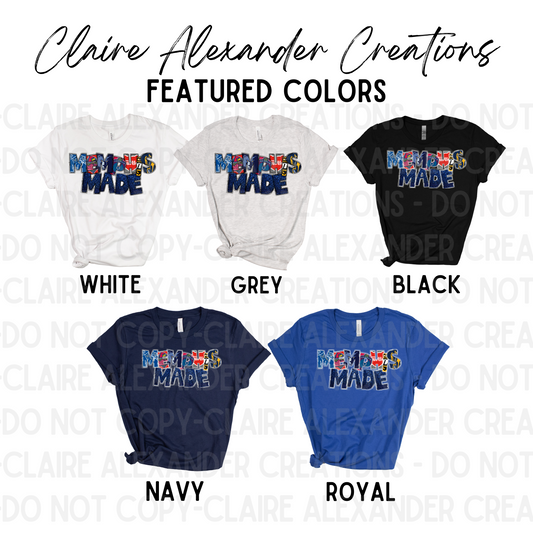 S - Black - Memphis Made - Ready to Ship