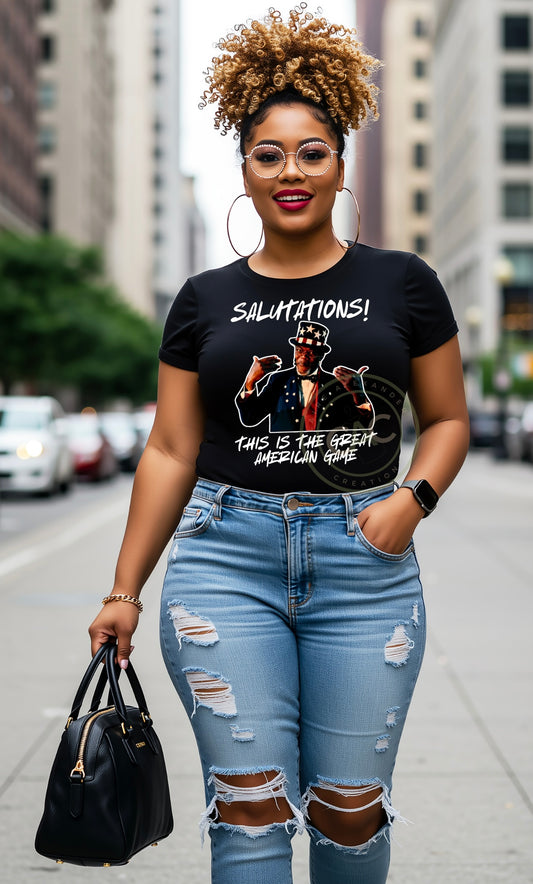 Salutations - 4th of July Tee.