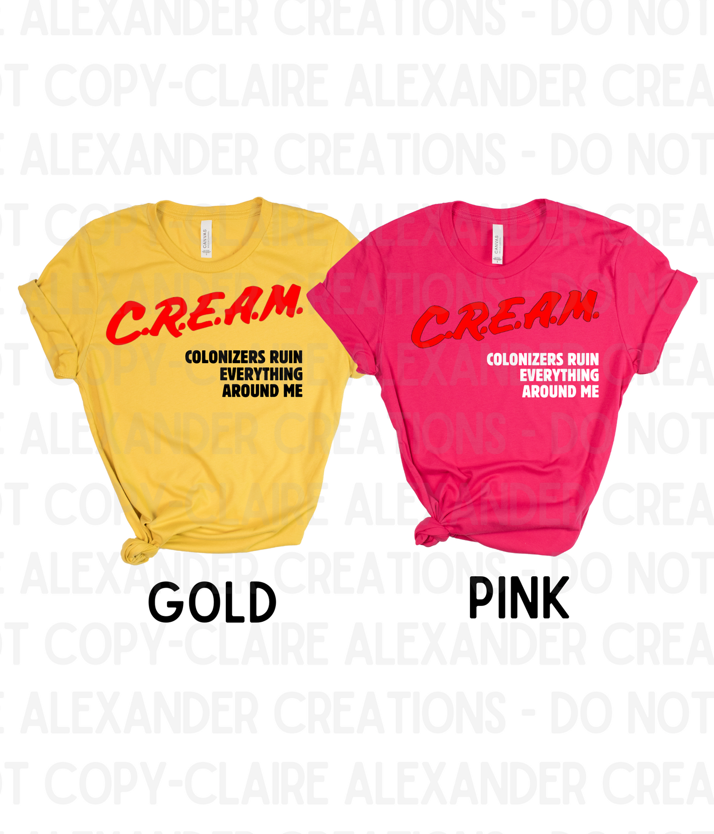 C.R.E.A.M Short Sleeve Tee - Black History Month