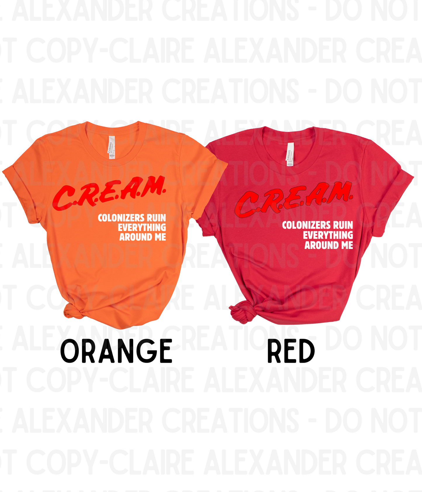 C.R.E.A.M Short Sleeve Tee - Black History Month