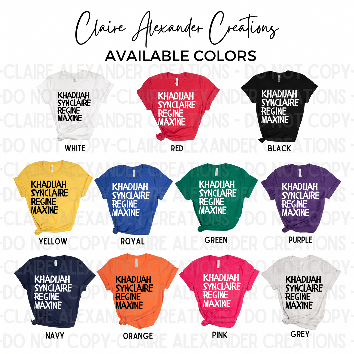 Living Single Cast Tee – Ladies’ Edition + Full Crew Editions