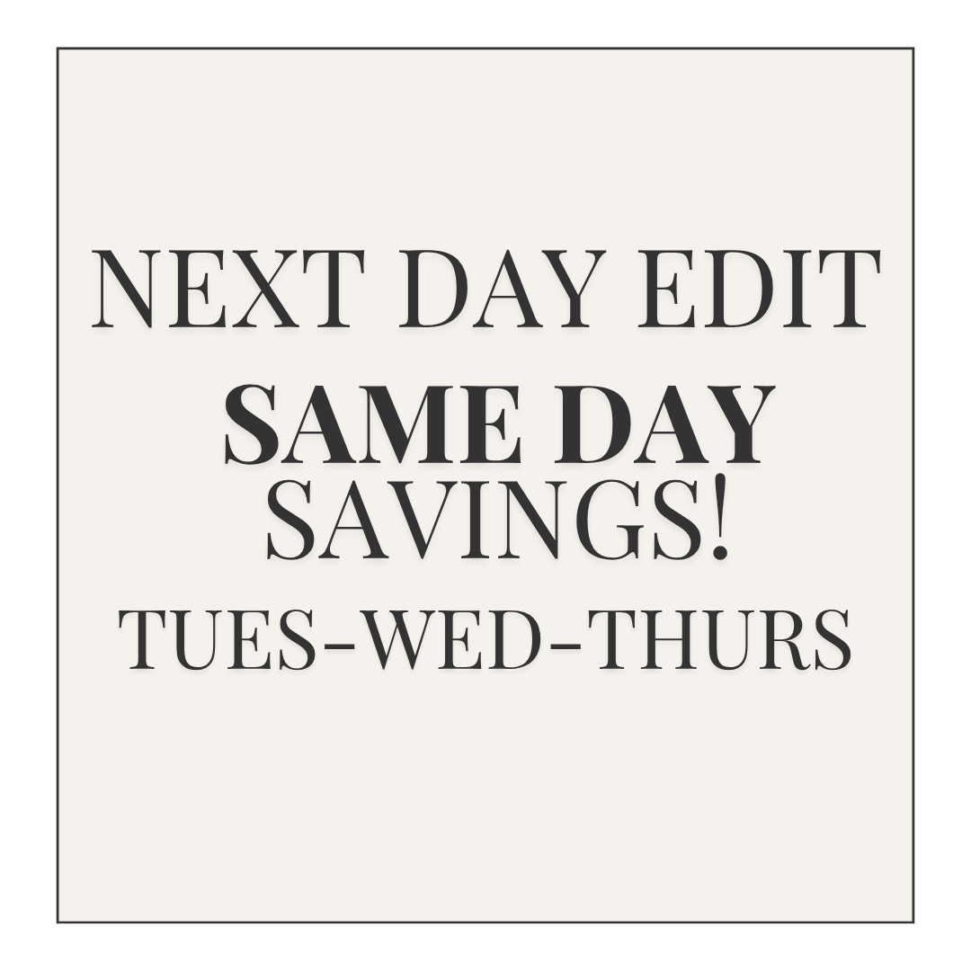 NEXT DAY EDIT | SELECT TEE SAVINGS