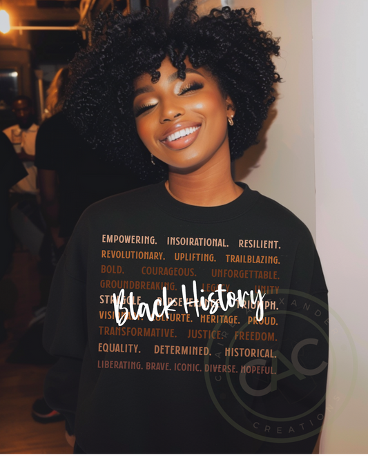 The Essence of History Black History Typography