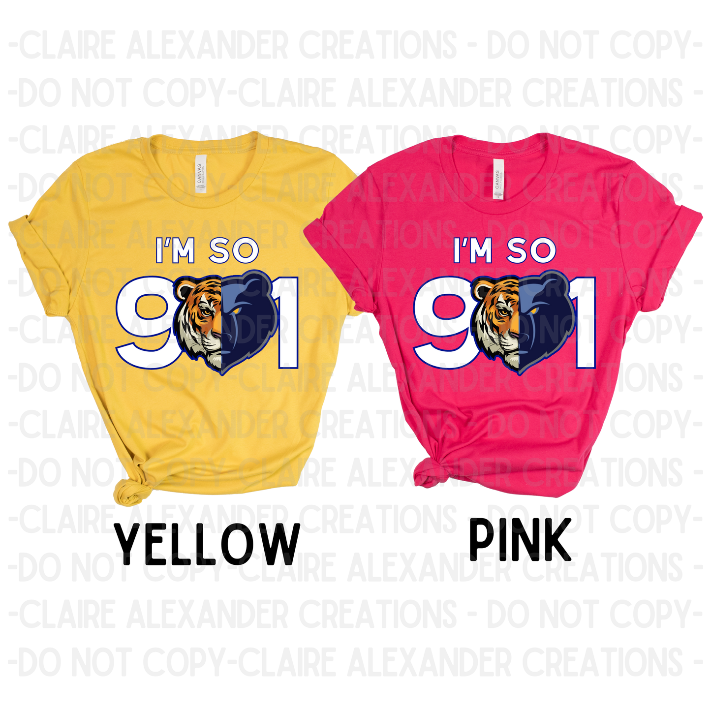 I'm So 901 [Mascot] Tee | Claire Alexander Official