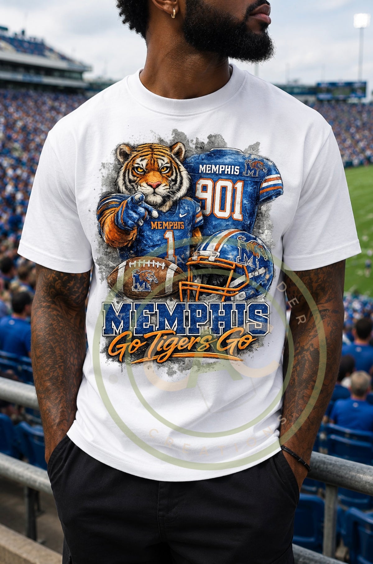 Tigers "Point To Victory" Graphic Apparel