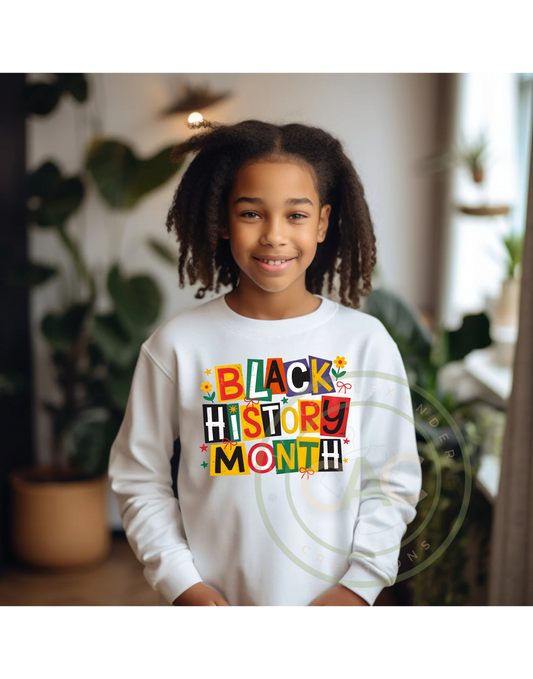 Black History Month "Bright & Bold" Collage