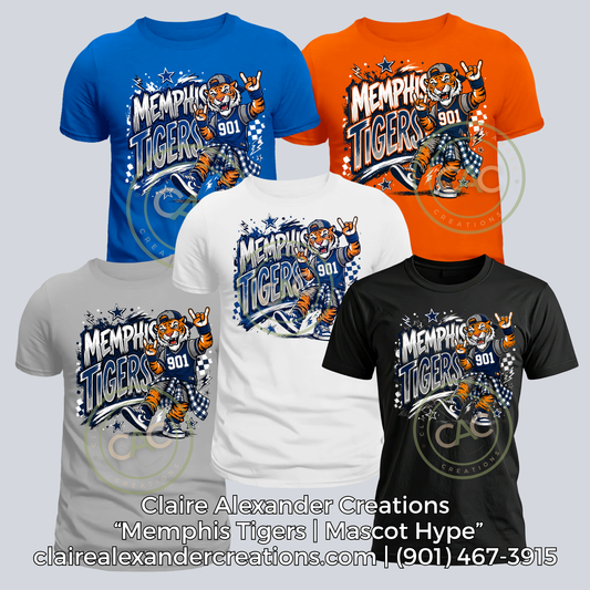 Memphis Tigers | Mascot Hype Graphic Tee