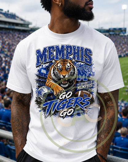 "Go Tigers Go" Stadium Lights Apparel