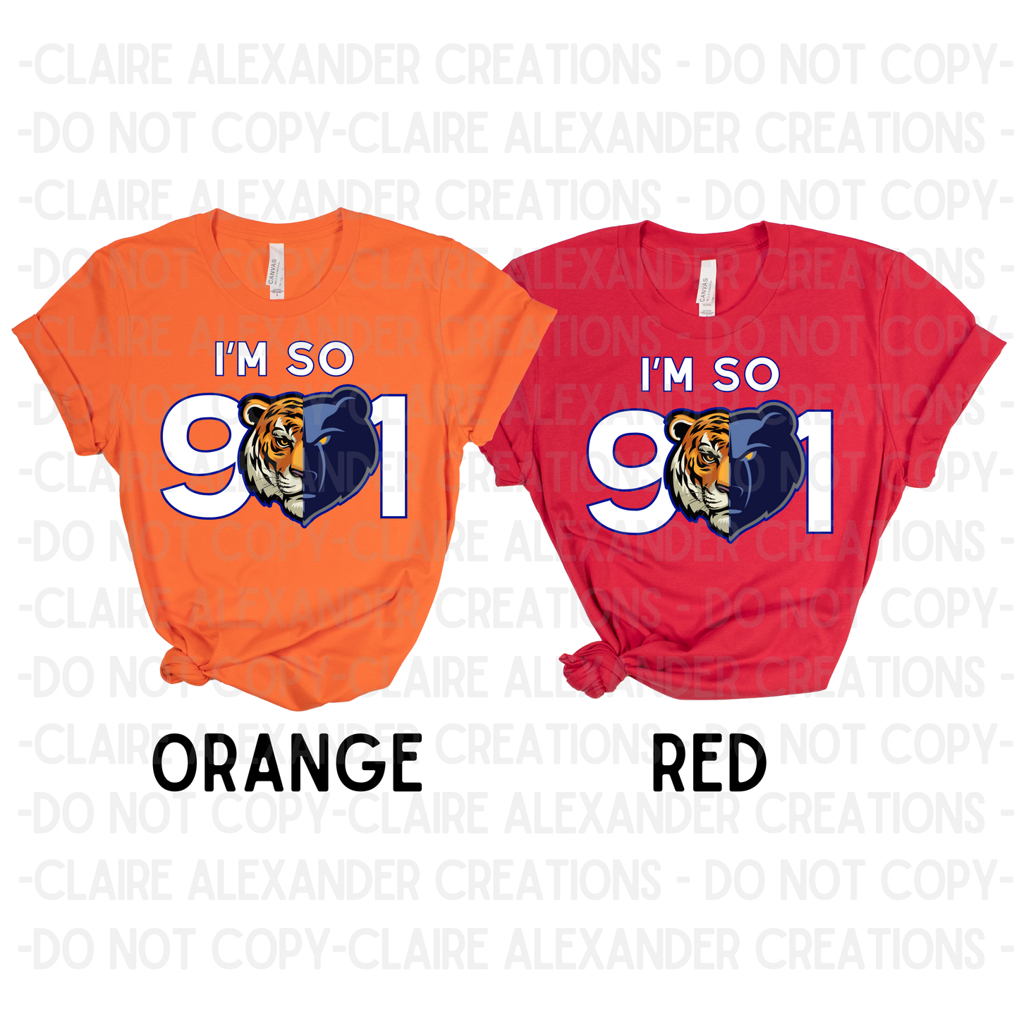 Thankful Thursday; I'm So 901 [Mascot] Tee | Claire Alexander Official