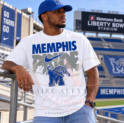 Memphis Pride Game Day Tee | Memphis Tiger Streetwear