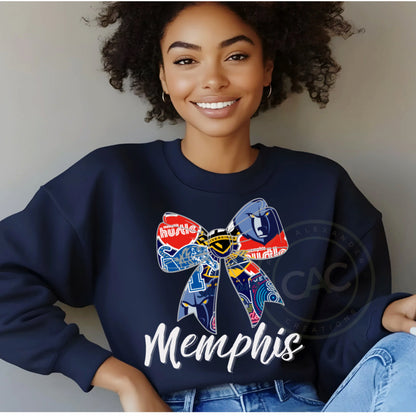 Memphis Bow Sweatshirts - Claire Alexander Official