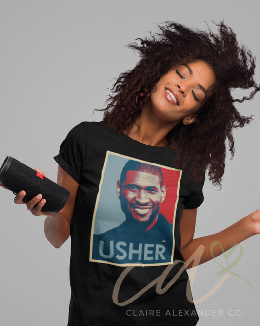 Usher Graphic Tee