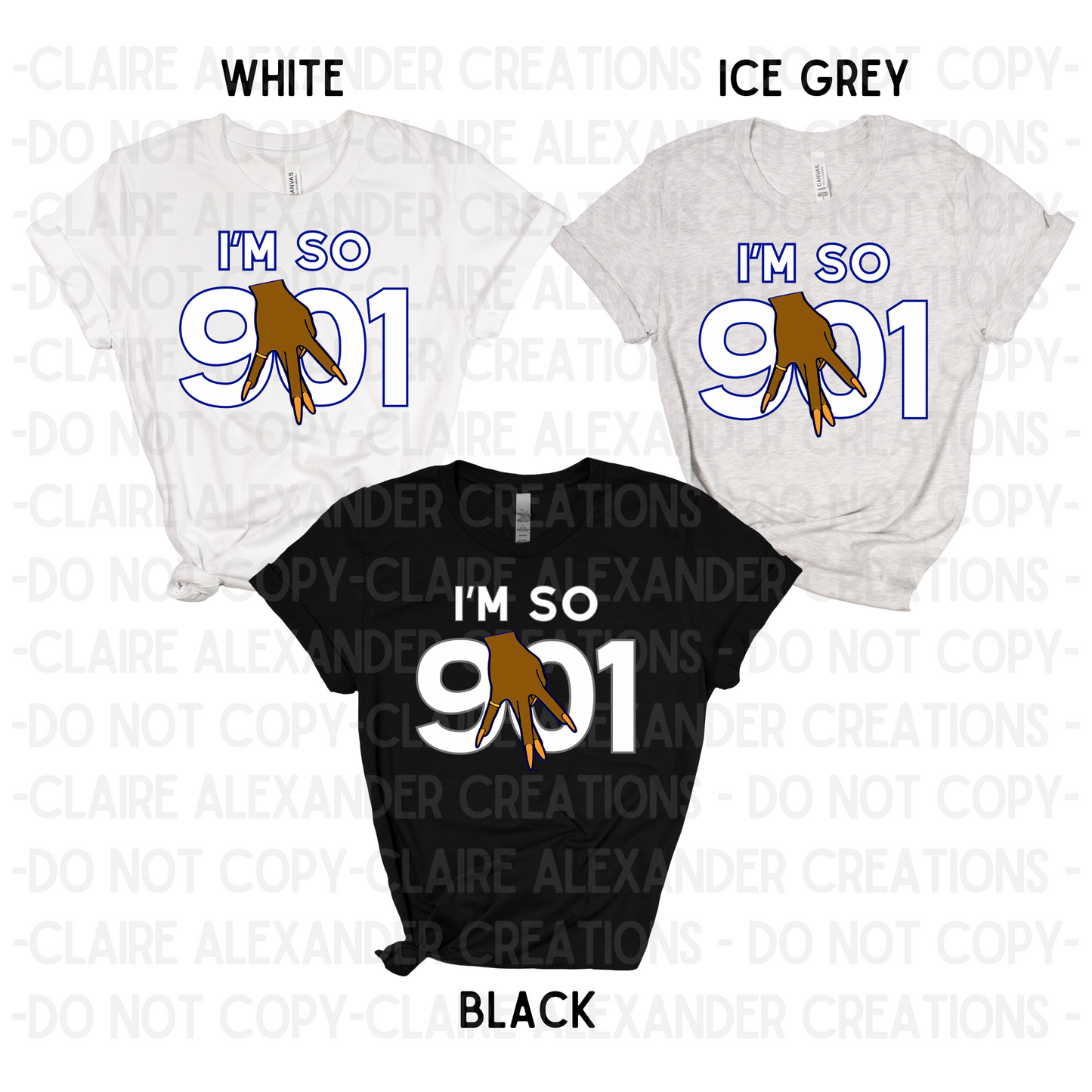 I'm So 901 [Womens] Tee | Claire Alexander Official