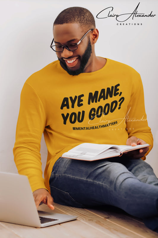 Aye Mane, You Good? Official Claire Alexander Tee